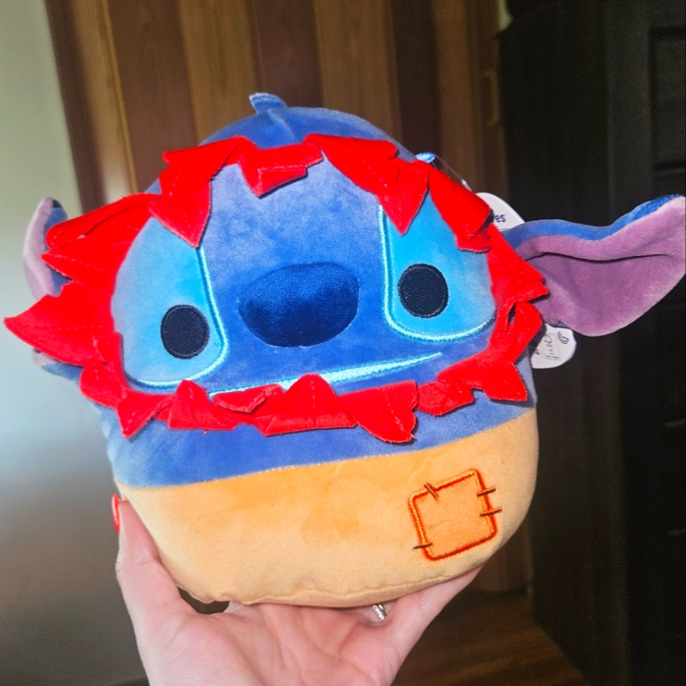 NWT Stitch In Lion Costume Disney Lilo & Stitch Squishmallow 8" Lion King